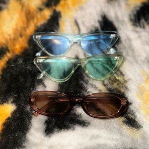 Trendy Retro Sunglasses Trio